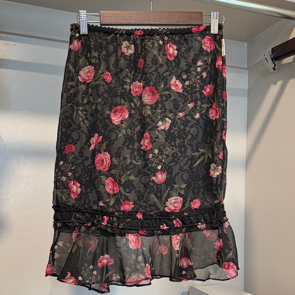 Vintage Floral Skirt | Mary-Kate And Ashley Olsen